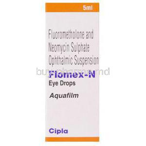 Flomex N,  Fluorometholone/ Neomycin Eyedrops