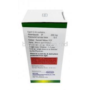 Abd Suspension, Suspension 10mL, Intas Pharmaceuticals Ltd, Box information, Dosage, Manufacturer