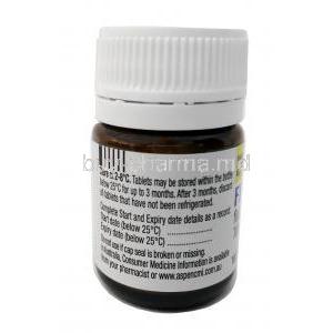 Florinef, Fludrocortisone 0.1 mg, 100tablet(Bottle), Aspen Pharma, Bottle information, Storage