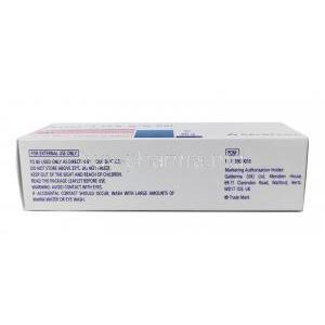 Rozex Gel, Metronidazole 0.75% wv, Galderma, Box information, Direction for use