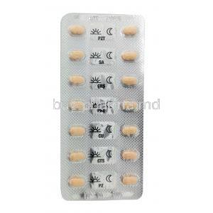 Coralan, Ivabradine 5mg, Serdia Pharmaceuticals, Blisterpack front view