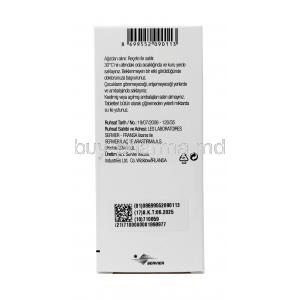 Coralan, Ivabradine 5mg, Serdia Pharmaceuticals, Box information, Manufacturer