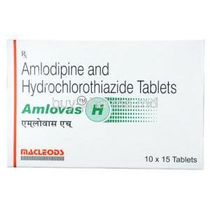 Amlovas H, Amlodipine/ Hydrochlorothiazide