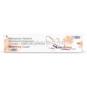 Skinshine Cream, Hydroquinone/ Mometasone/ Tretinoin