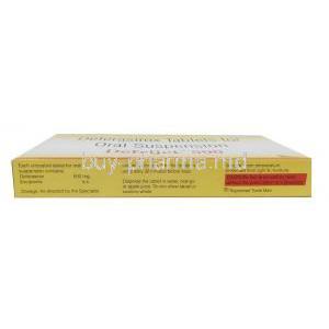 Defrijet 500, Deferasirox 500mg, Sun Pharma,Box information, Caution, Storage