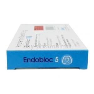 Endobloc 5, Ambrisentan 5mg, Cipla, Box side view