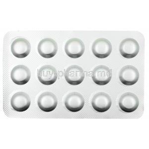 Amlovas, Amlodipine 2.5mg Tablet, Macleods Pharmaceuticals Pvt Ltd, blister pack front presentation