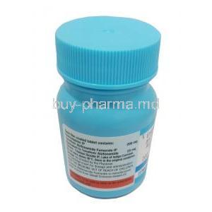 Taficita,Emtricitabine 200mg, Tenofovir 25mg, 30tabs, Mylan, Bottle information, Warning