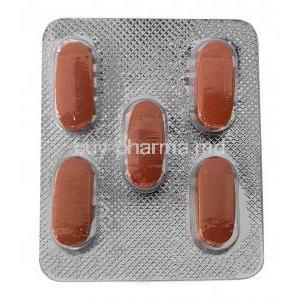 Lquin 750, Levofloxacin 750 mg, Cipla,  Blisterpack