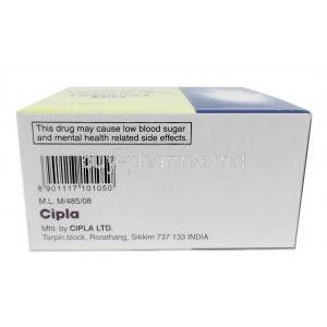 Levoflox 750, Levofloxacin 750mg, Cipla, Box information, Manufacturer
