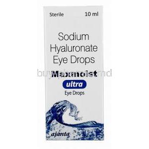 Maxmoist Ultra Eye drops, Sodium Hyaluronate