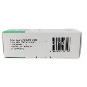 Salres Inhaler,Salbutamol 100 mcg, Inhaler 200 MD, Deva Holdings, Box information, Manufacturer