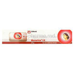 Melalite, Generic Lustra Cream Box