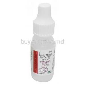 Iotim Eye Drops, Timolol Maleate 0.5%, Eye Drops 5mL, FDC, Bottle front view