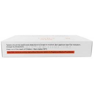Oxra, Dapagliflozin 10 mg, Sun Pharma, Box information, Caution