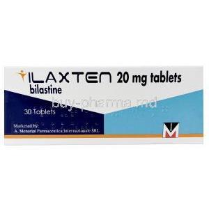 Ilaxten, Bilastine