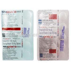 Sitapride D, Dapagliflozin/ Sitagliptin