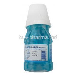 Hexidine Mouth Wash,Chlorhexidine Gluconate 0.2% w/w,Mouth Wash 80mL,Icpa Health Products, Bottle information, Mfg date, Exp date