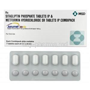 Janumet XR CP, Sitagliptin/ Metformin