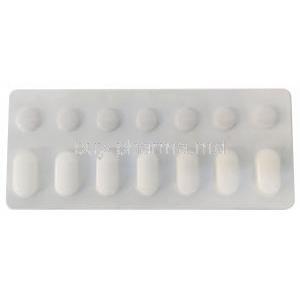 Janumet XR CP, Sitagliptin 100 mg x 7 tablets, Metformin 1000 mg x 7 tablets (Combipack), MSD, Blisterpack