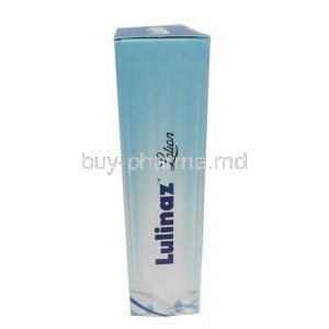 Lulinaz  Lotion, Luliconazole 1% wv, Lotion 30mL, Smayan Healthcare, Side view-1