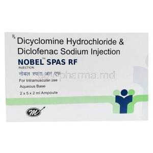 Nobel Spas RF Injection, Dicyclomine/ Diclofenac