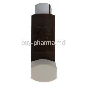 Beclazone Inhaler, Beclomethasone 100 mcg, Inhaler 200 Dose, Takeda Teva, Inhaler body information