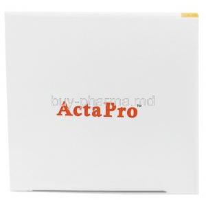 Actapro, Acotiamide 100 mg, Sun Pharma, Box top view