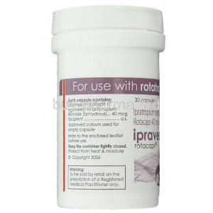 Ipravent,  Ipratropium Bromide Rotacaps Container Information