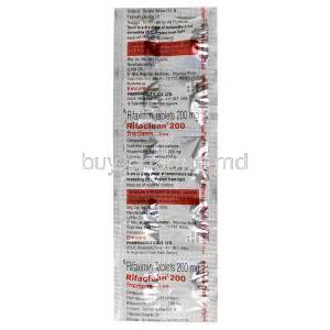 Rifaclean 200, Rifaximin 200 mg, Emcure Pharmaceuticals Ltd, Sheet information, Manufacturer