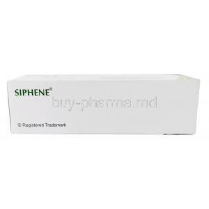 Siphene, Clomiphene 50 mg, Serum Institute Of India Ltd, Box Bottom view