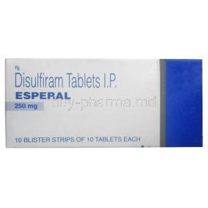 Esperal, Disulfiram