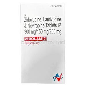 Zidoram N, Lamivudine/ Zidovudine/ Nevirapine