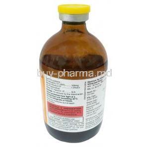 Enrox Injection, Enrofloxacin injection 10%, 100mL, Alembic, Bottle information, Dosage