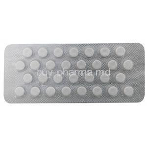 Incurin for Dogs, Oestriol 1mg, MSD Animal Health, Blisterpack front view