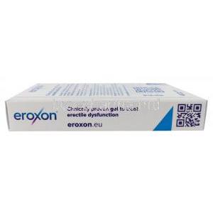 Eroxon Stim Gel, 4 tubes, Gel, Futura Medical, Box side view