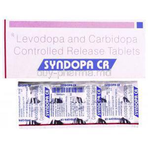 Syndopa CR, Generic  Sinemet,   Carbidopa 50 Mg /Levodopa 200 Mg