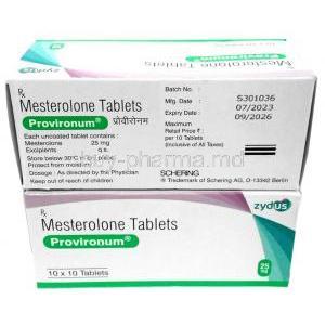 Provironum,Mesterolone