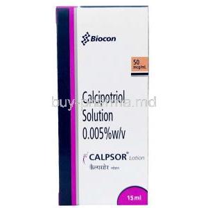 Calpsor Lotion, Calcipotriol