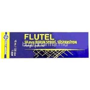 Flatel nasal spray suspension, Fluticasone propionate