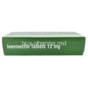 Ivermectin(Sava), Ivermectin 12mg 50 tabs, Sava Healthcare, Box Bottom view