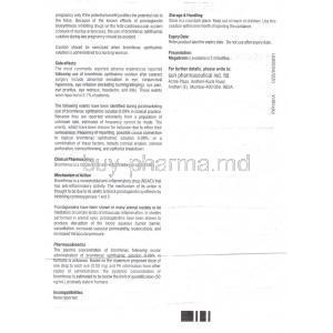 Megabrom, Generic  Xibrom, Bromfenac Sodium Information Sheet 2