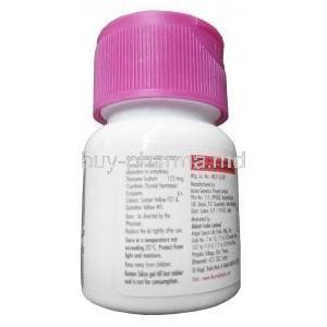 Thyronorm, Levothyroxine 125mcg, 120tablets, Abbott, Bottle information, Dosage, Caution