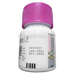 Thyronorm, Levothyroxine 125mcg, 120tablets, Abbott, Bottle information, Mfg date, Exp date