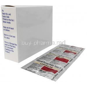 Lorvas SR, Indapamide 1.5mg, Torrent Pharma, Box, Sheet