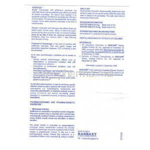 Soliten, Generic  Vesicare, Solifenacin Information Sheet 6