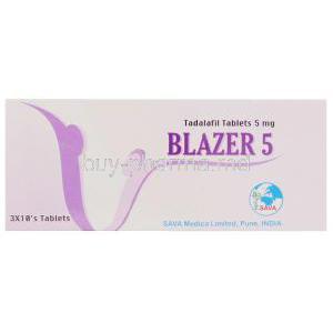Blazer, Tadalafil 5 Mg Box