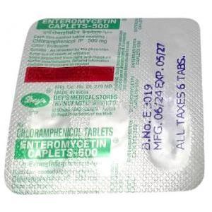 Enteromycetin, Chloramphenicol