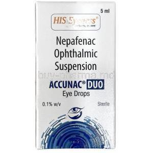 Accunac Duo Eye Drop, Nepafenac