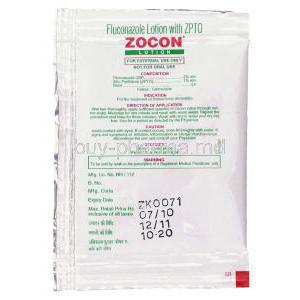 Zocon, Generic  Diflucan,  Fluconazole Lotion Packaging Information